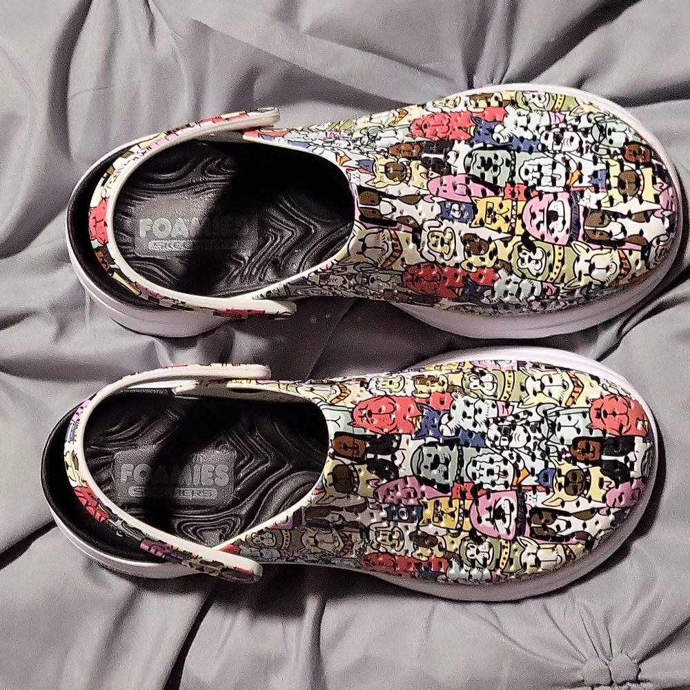 Skechers Foamies Dog Lover size 7